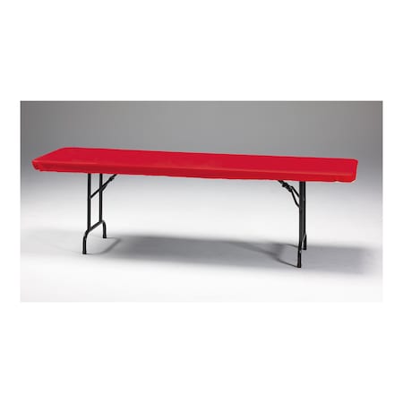 Creative Converting Stay Put Tablecover Red, 96x30, 12PK 37327